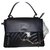 Chloé Faye bag small lined worn Black Leather  ref.140597
