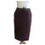 Hermès Skirts Dark red Linen  ref.140615