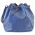 Louis Vuitton Petit Noé Blue Patent leather  ref.140676