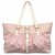 Céline Macadam Tote Bag Pink Cloth  ref.140711