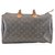Louis Vuitton Speedy Brown Cloth  ref.140769