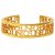 Céline Logo Bracelet Golden Gold-plated  ref.140773