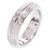 Autre Marque Tiffany & Co. White Gold Diamond Ring Silvery  ref.140779