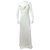 Marchesa Elfenbein Kleid (Hochzeitskleid) Weiß Roh Seide  ref.140814