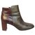 Louis Vuitton boots Dark brown Leather  ref.140870