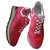 Louis Vuitton Sneakers Red Suede  ref.140939