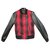 Lã de maje e jaqueta de couro, Condição de hortelã Preto Vermelho Pele de cordeiro  ref.140940
