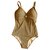 Autre Marque Swimsuit 1 Anne Weyburn piece Khaki Polyamide  ref.140946