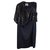 Acne Petite robe noire Viscose  ref.141057