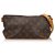 Louis Vuitton Brown Monogram Trotteur Leather Cloth  ref.141161