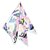 Fendi Foulard en soie imprimée blanche Tissu Multicolore Écru  ref.141174