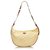 Céline Celine White Macadam Canvas Shoulder Bag Yellow Leather Cloth Cloth  ref.141178