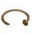 Autre Marque Screw Cuff bracelet Golden Gold-plated  ref.141234