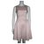 Coast Silk embroidered dress Pink Polyester  ref.141259