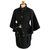 Tailleur jupe noire avec jolie doublure "Hugo Boss orange" Black Viscose Acetate  ref.141296