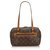 Louis Vuitton Brown Monogram Cite MM Leather Cloth  ref.141321