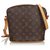 Louis Vuitton Brown Monogram Drouot Leather Cloth  ref.141349