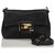 Fendi Black Leather Crossbody Bag  ref.141357