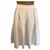 Hobbs Skirts White Cotton Linen  ref.141382