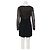Diane Von Furstenberg New Sarita Pebble Spitzenkleid Schwarz - Ansicht 3