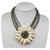 Autre Marque flower necklace White  ref.141450