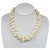 Autre Marque collar de perlas Blanco  ref.141451