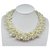 Autre Marque collier de perles Blanc  ref.141454