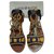 Antik Batik sandali Multicolore Agnello Pelle  ref.141455