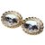 Givenchy Ohrringe Golden Metall Glas  ref.141461