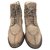 Heschung boots model Gingko Beige Leather  ref.141485
