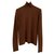 Prada Rusty brown turtle neck sweater Cashmere  ref.141507