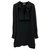 Balenciaga Vestido de noche negro Triacetato  ref.141513