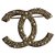 Chanel Alfinetes e broches Dourado Metal  ref.141522