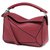 Loewe Mini quebra-cabeça Vermelho Couro  ref.141553