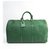 Louis Vuitton Green Epi Keepall 55 Verde Couro  ref.141612