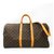 Louis Vuitton Brown Monogram Keepall Bandouliere Womens Leather Cloth  ref.141630