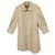 Waterproof Burberry vintage size S Beige Cotton Polyester  ref.141647