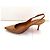 Gianvito Rossi Slingback Pumps Hellbraun Leder 38 - Ansicht 6