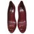 Moschino Cheap And Chic Talons Cuir Rouge  ref.141700