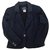 Chanel Blazer Black Wool  ref.141702