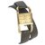 Jaeger Lecoultre Stirrup (footing) In yellow gold Golden Khaki Exotic leather  ref.141715