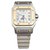 Cartier Santos Galbée Moon Phase Silvery Golden Steel Yellow gold  ref.141721