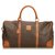 Céline Celine Brown Macadam Duffle Bag Leather Plastic  ref.141756