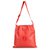 Fendi Red Leather Bucket Bag  ref.141792