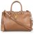 Yves Saint Laurent Bauletto YSL in pelle marrone Cabas Chyc Marrone scuro  ref.141836