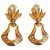 Autre Marque Earrings Golden Metal Glass  ref.141855