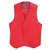 red Burberry waistcoat vintage size S perfect condition Wool  ref.141858