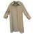 Burberry coat in Harris Tweed Khaki Wool  ref.141922