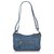 Balenciaga Blue Perforated Brogues Hip Crossbody Bag Leather  ref.142000