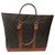 Neverfull Louis Vuitton voyager. Achats Cuir  ref.142029